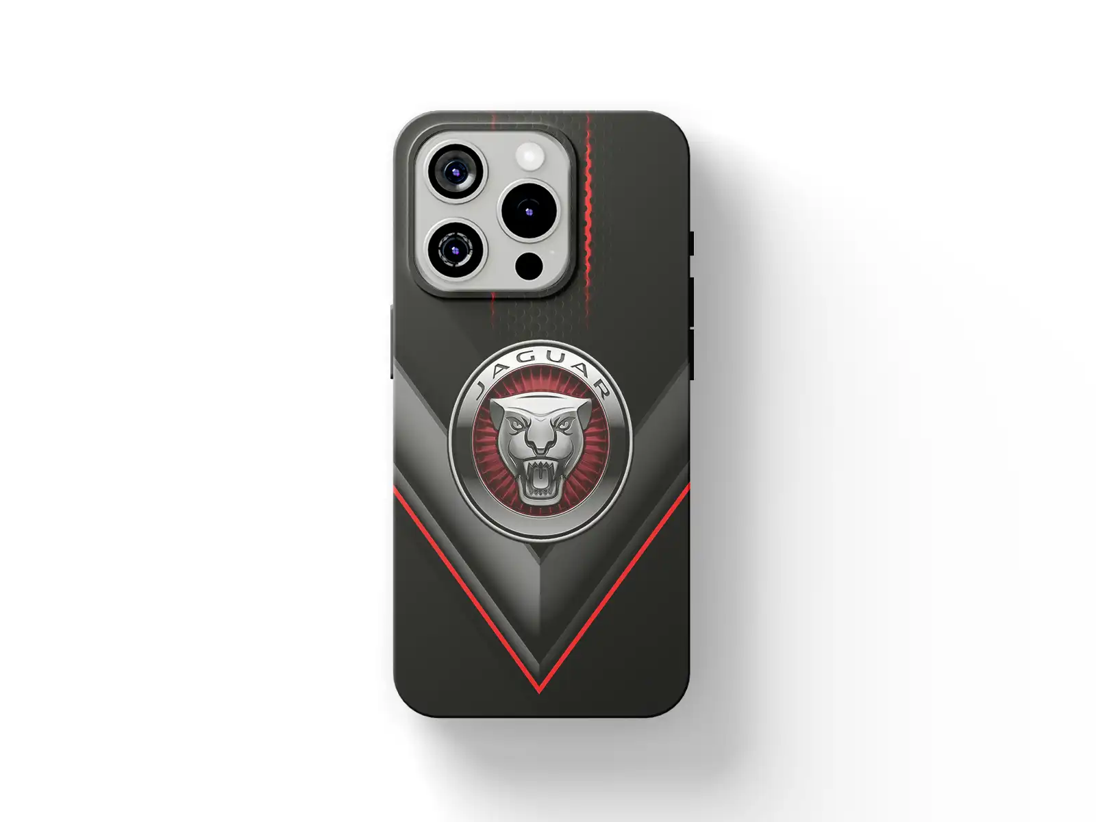 Jaguar Coque Silicone Smartphone Toucher Luxe Premium